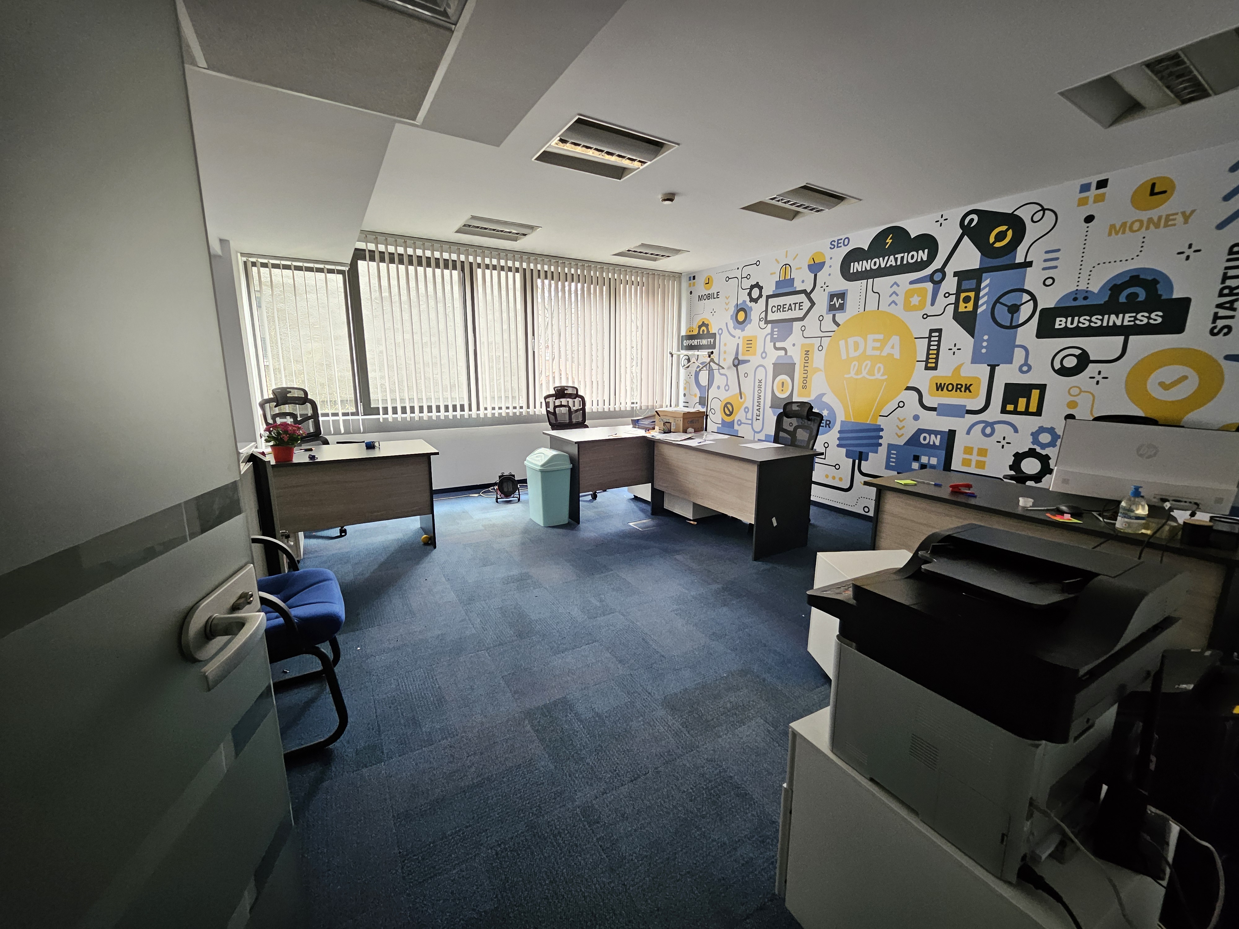 Spacious 350 sq. m. office available for rent